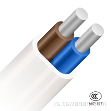 PVC einangruð vír ál PVC slípuð Blvvb gerð